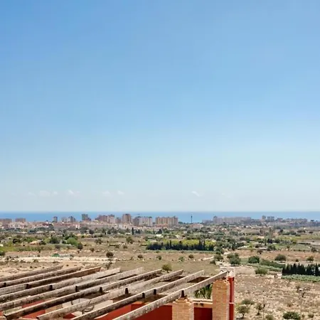 Beautiful Private Pool & Jacuzzi With Panoramic Views Mutxamel