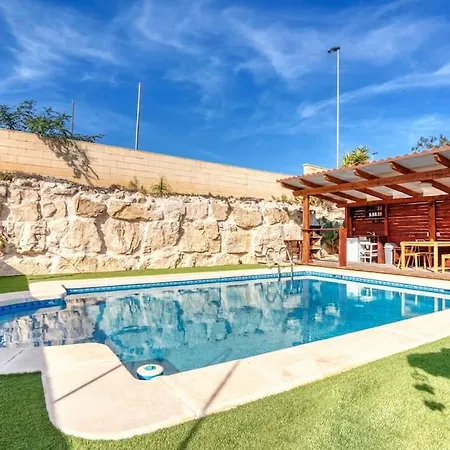 Beautiful Private Pool & Jacuzzi With Panoramic Views * Mutxamel