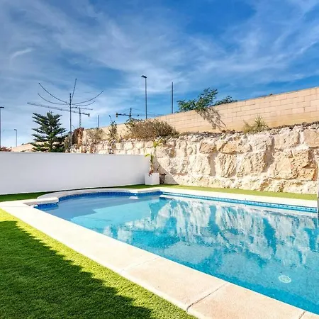 Beautiful Private Pool & Jacuzzi With Panoramic Views Mutxamel